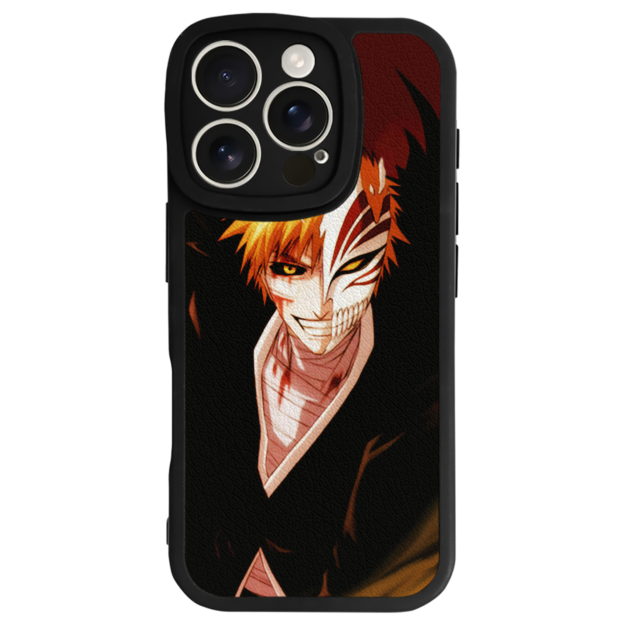 （画像用） ブリーチ BLEACH 【iPhone 16シリーズ対応】シリコンスマホケース（レザー調） 材質：シリコン